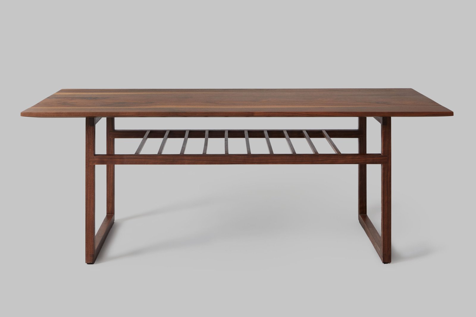 Handmade furniture Edinburgh - walnut coffee table