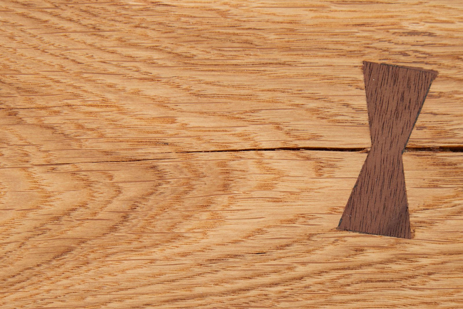 Bench Oak detail, handcrafted by Szimpel Woodwork Edinburgh